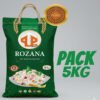 Super Kernel Basmati Rice Regular Premium Long Grain Aromatic Rice 5KG Packet