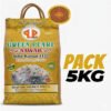 Nawab Sella Kanait 1121 Basmati Rice 5KG – Premium Extra Long Grain Rice Best for Sweet Rice & Biryani