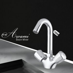 LUCKY BASIN MIXER HIGH QUALITY CHROME SINGLE LEVER BATHROOM WASH BASIN FAUCET